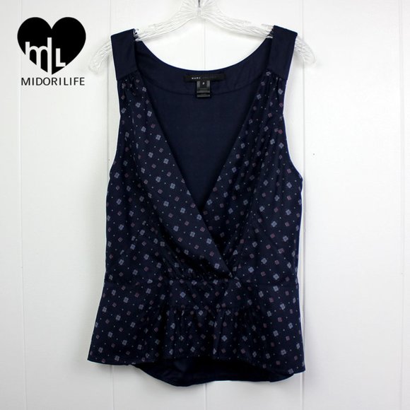 MARC JACOBS Peplum Sleeveless Top - Picture 8 of 8